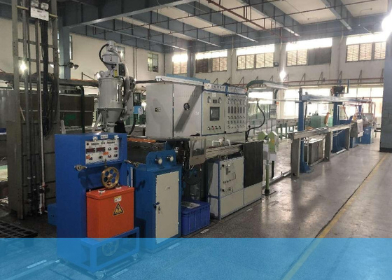 FEP υψηλής θερμοκρασίας μηχανή εξωθητών καλωδίων πλαστική
