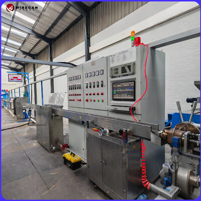 WRK-50 Loose Tube Optical Fiber Cable Production Line / Fiber Optic Tube Extrusion Machine