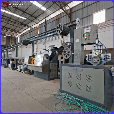 Πώς κατασκευάζεται το πολυεπίπεδο καλώδιο. 80+60+50mm γραμμή συναρμολόγησης.