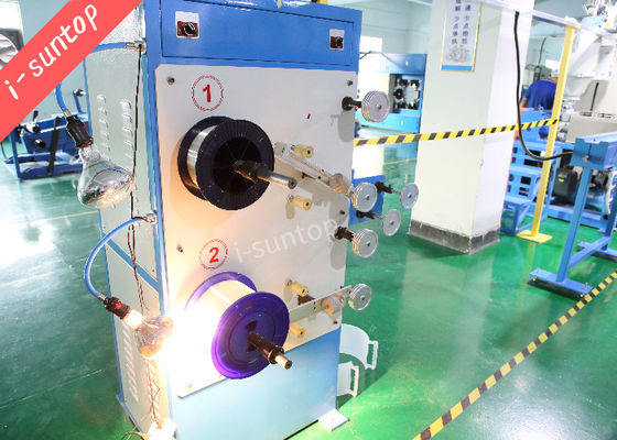 30KW 30mm σφιχτή αποθηκευμένη γραμμή παραγωγής καλωδίων οπτικών ινών τριφασική