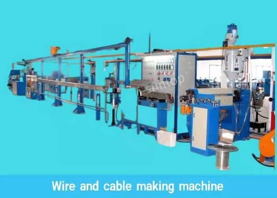 Έλεγχος 50mm PLC καλώδιο δικτύων που κάνει τη γραμμή παραγωγής καλωδίων μηχανών