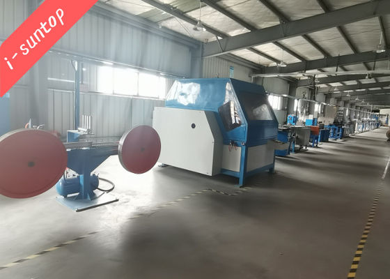 24 επικεφαλής νήμα 20N 120rpm Aramid που προσαράσσει τη μηχανή καλωδίων οπτικών ινών μηχανών