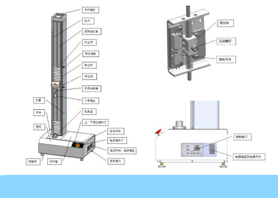 50Hz εξοπλισμός δοκιμής συντριβής καλωδίων οπτικών ινών