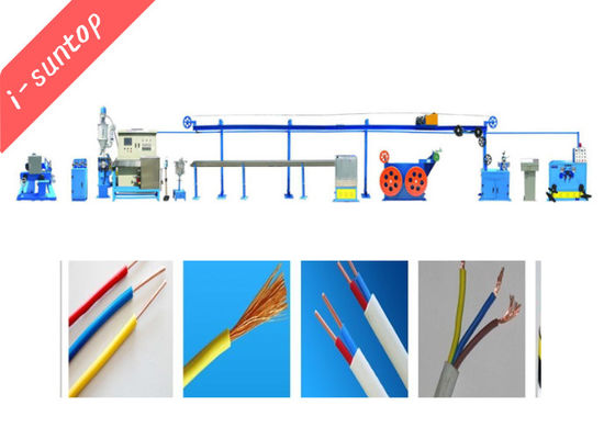 Μηχανή εξώθησης καλωδίων κατοικίας PVC για το τετράγωνο 1,5/2.5mm