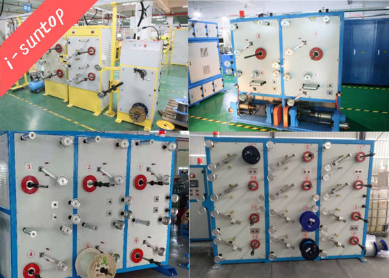 SGS 4 επικεφαλής καλώδιο μασουριών πληρώνει μακριά τη μηχανή καλωδίων οπτικών ινών μηχανών