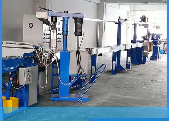Μη αλόγονο 12mm πλαστικό καλώδιο που κάνει τη γραμμή εξώθησης καλωδίων PVC μηχανών