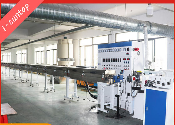 Υψηλής θερμοκρασίας 380V 2.2kw γραμμή εξώθησης καλωδίων θέρμανσης σιλικόνης λαστιχένια