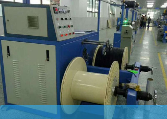 Μη αλόγονο 12mm πλαστικό καλώδιο που κάνει τη γραμμή εξώθησης καλωδίων PVC μηχανών