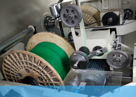 Οριζόντιο καλώδιο ελέγχου PLC που στρίβει τη μηχανή, μηχανή Buncher καλωδίων 2200rpm