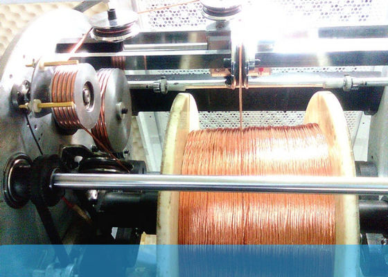 Αυτόματη 7500W PLC συσσωρεύοντας μηχανή συστροφής ελέγχου διπλή για το καλώδιο