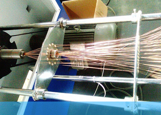 Αυτόματη 7500W PLC συσσωρεύοντας μηχανή συστροφής ελέγχου διπλή για το καλώδιο