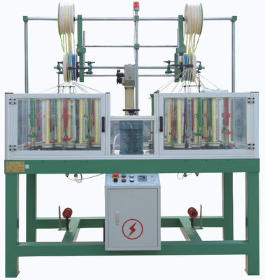 Μηχανή πλεξίματος σχοινιών 16 αξόνων 1.1KW, μηχανή πλεξίματος καλωδίων 2heads