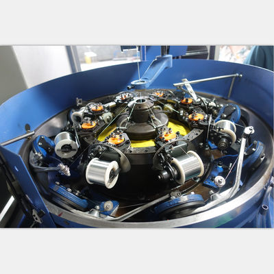 1.5kw μηχανή πλεξίματος καλωδίων, μηχανή πλεξίματος σκοινιού 120RPM