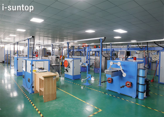 LSZH PVC οπτική ινών γραμμή επιστρώματος/Jacketing/Extrudering καλωδίων σφιχτή για το σφιχτό καλώδιο απομονωτών