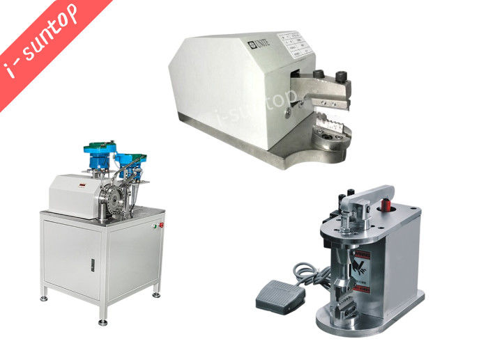 FC Ferrule διεπαφών 6000pcs/Hr πτυχώνοντας σκοινί μπαλωμάτων ινών μηχανών που κατασκευάζει τη μηχανή